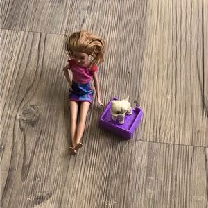 Stacie doll and puppy